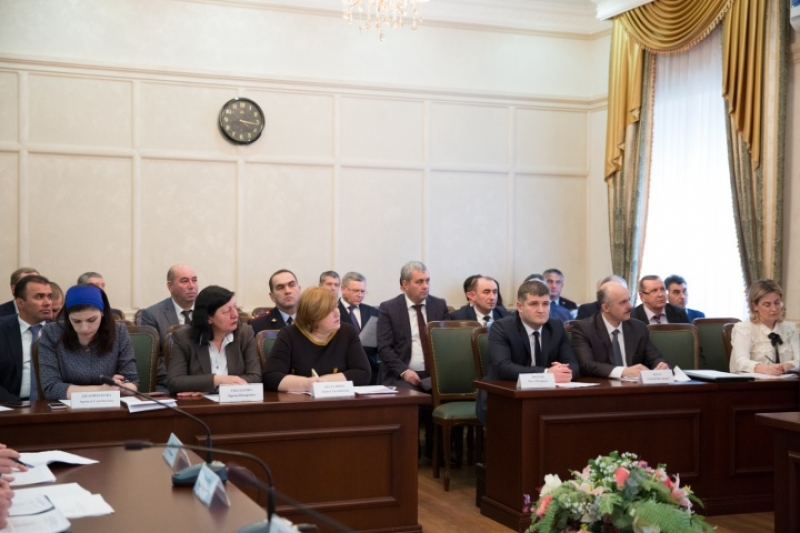 Заседание Координационного совещания по обеспечению правопорядка и Антинаркотической комиссии в республике.